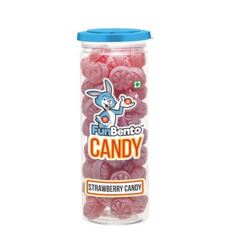Fun Bento Candy (Strawberry Candy)